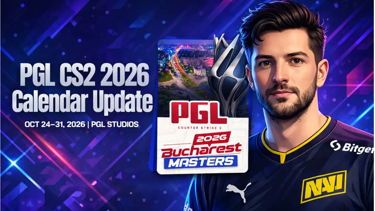 PGL Relocates 2026 Belgrade Counter-Strike 2 Tournament to Bucharest With Revised Schedule and Format