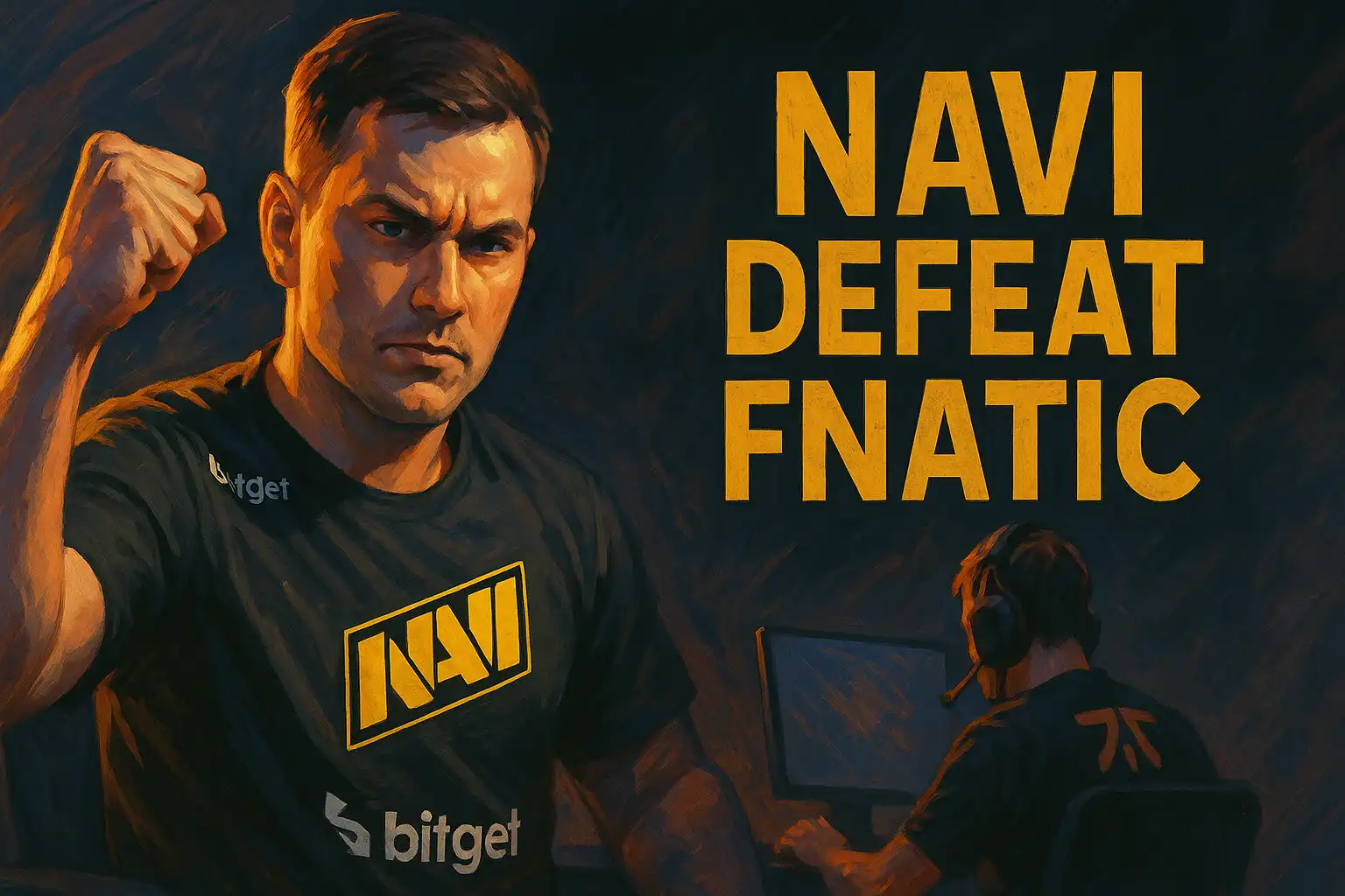 NAVI’s Unyielding Defense Secures Victory Over fnatic at End of BLAST Open London Day 1