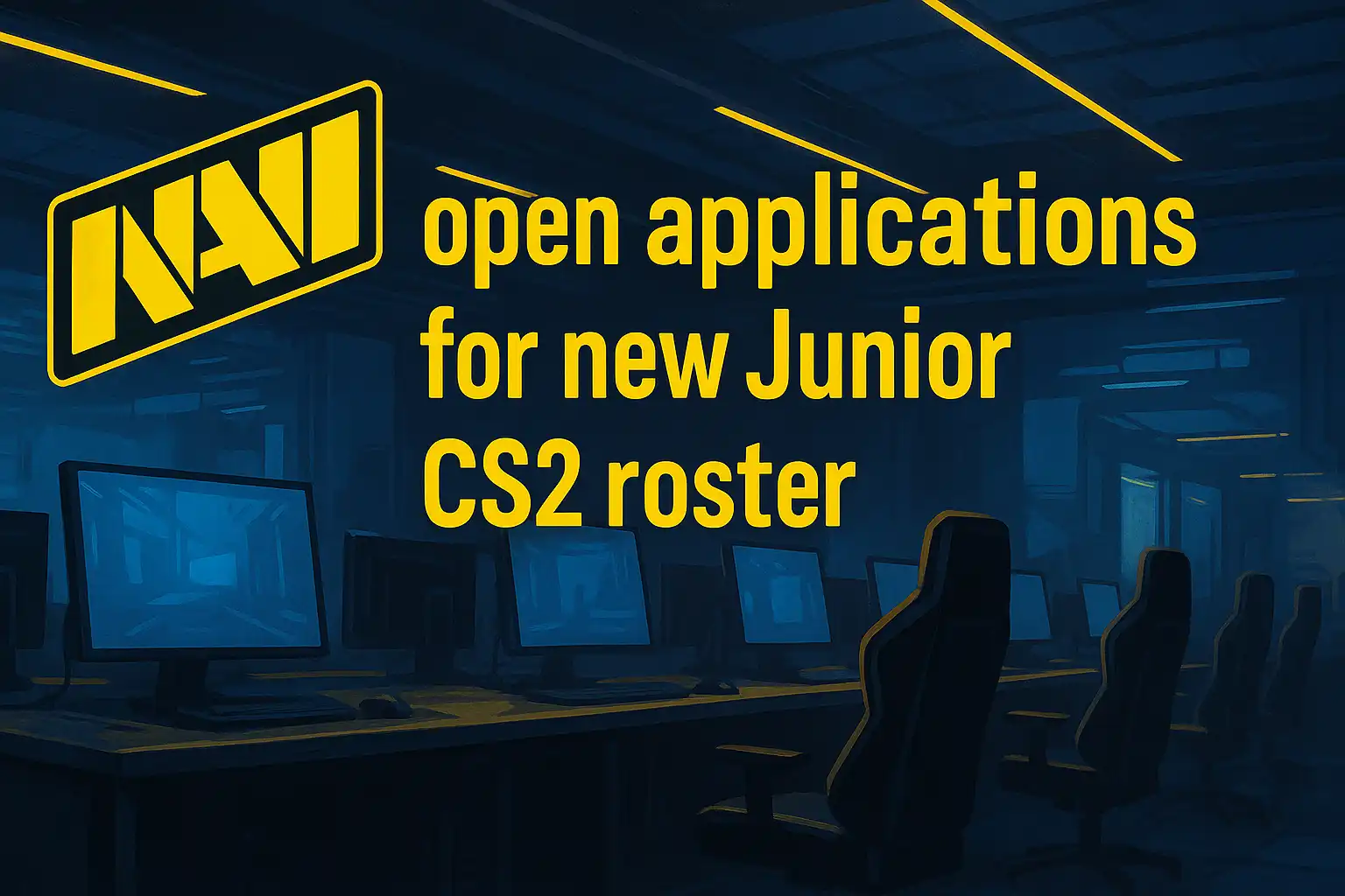 NAVI open applications for new Junior CS2 roster