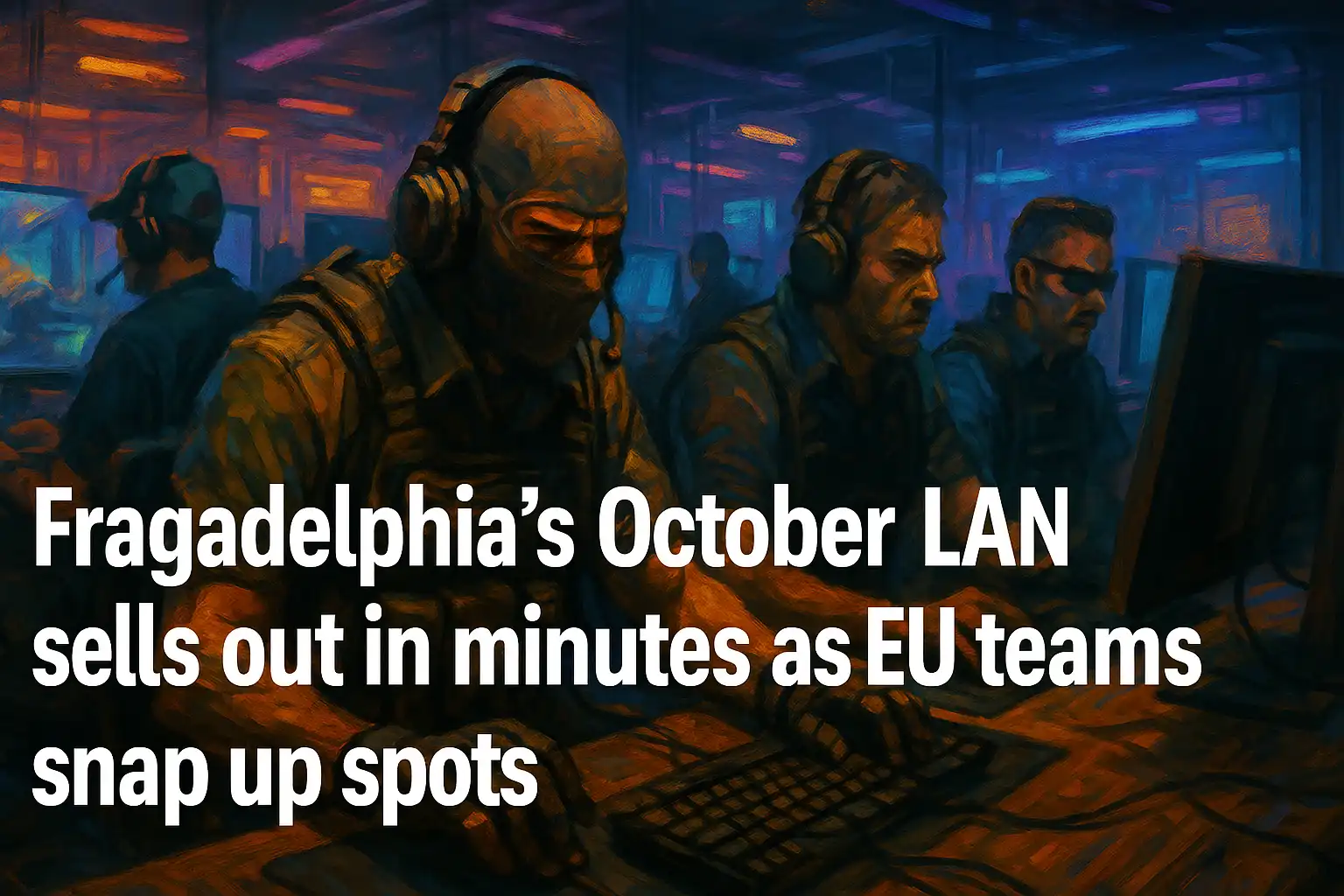 Fragadelphia’s October LAN sells out in minutes as EU teams snap up spots