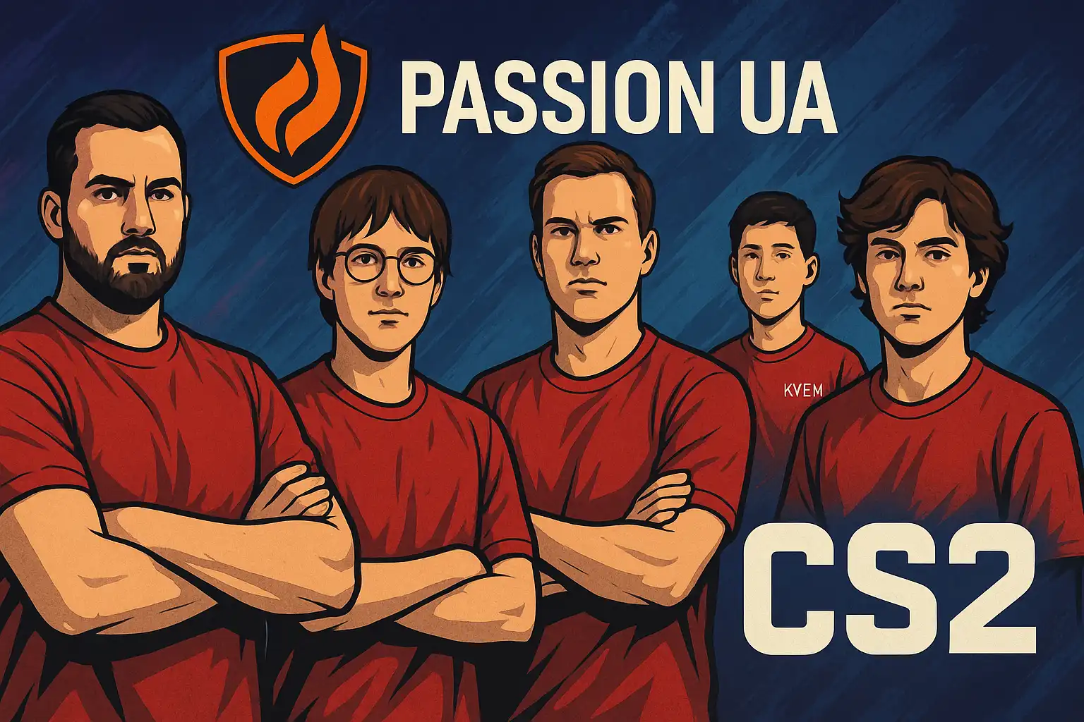 Passion UA Unveils New CS2 Lineup Featuring Ex-Complexity Quartet