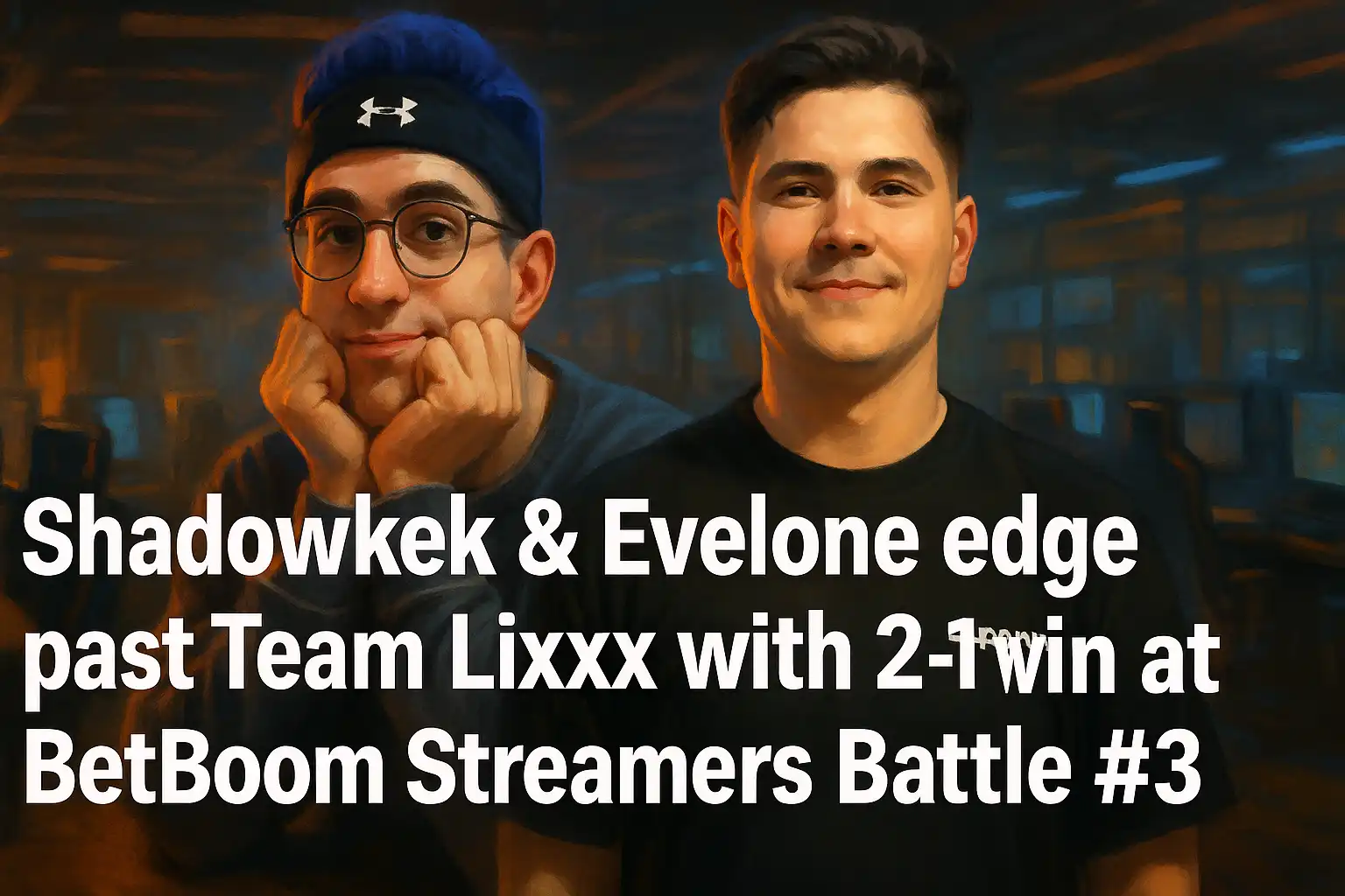 Shadowkek & Evelone edge past Team Lixxx with 2–1 win at BetBoom Streamers Battle #3