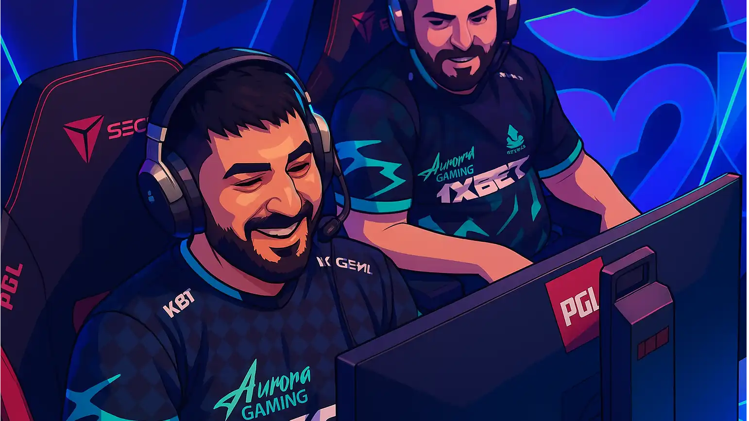 Aurora sweep GamerLegion 13-1 / 13-1 to reach the PGL Masters Bucharest 2025 final