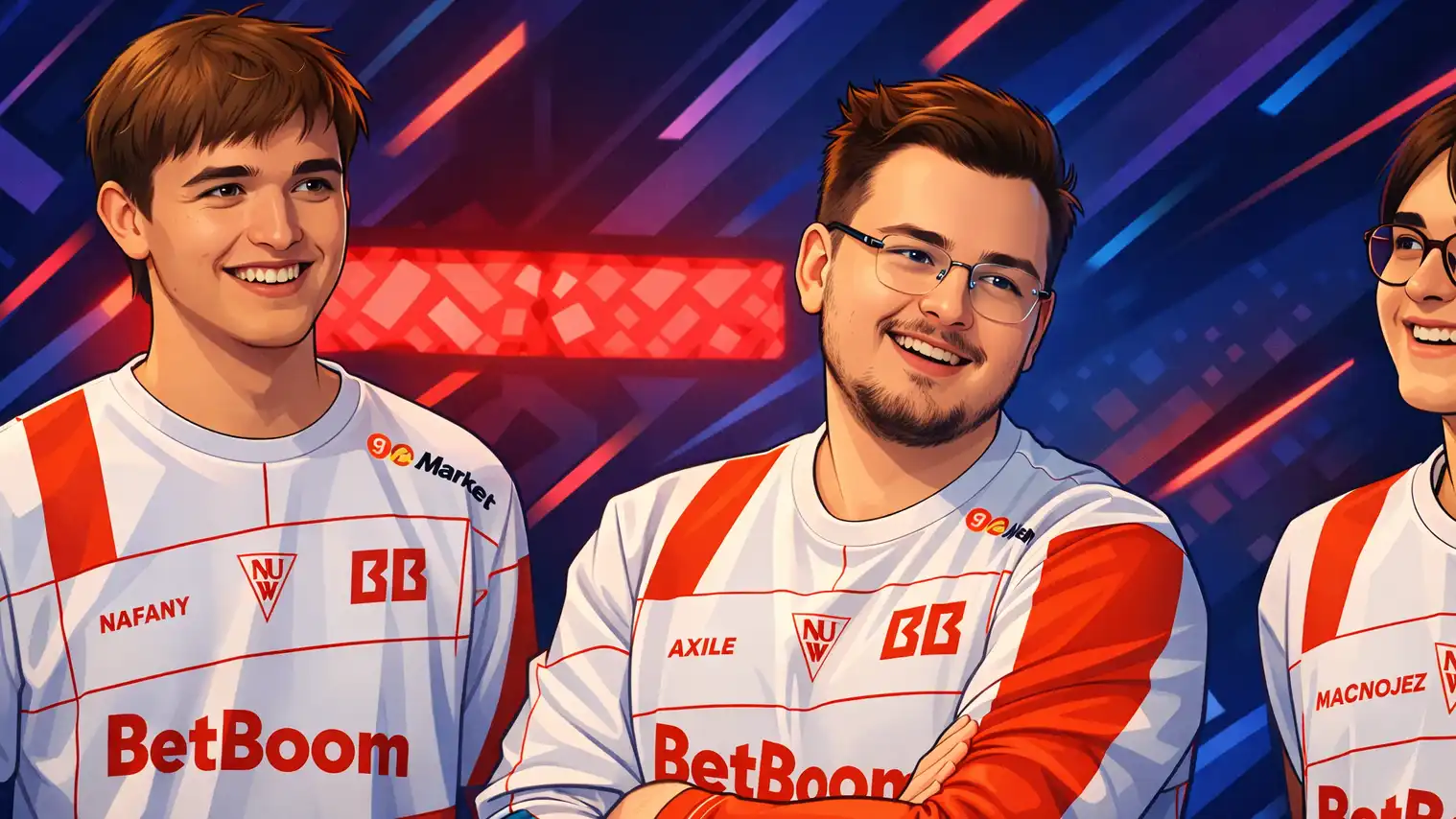 Former Gambit & Cloud9 Core — Nafany, Ax1Le and groove — Reunite in New Org-less CS2 Lineup TDK