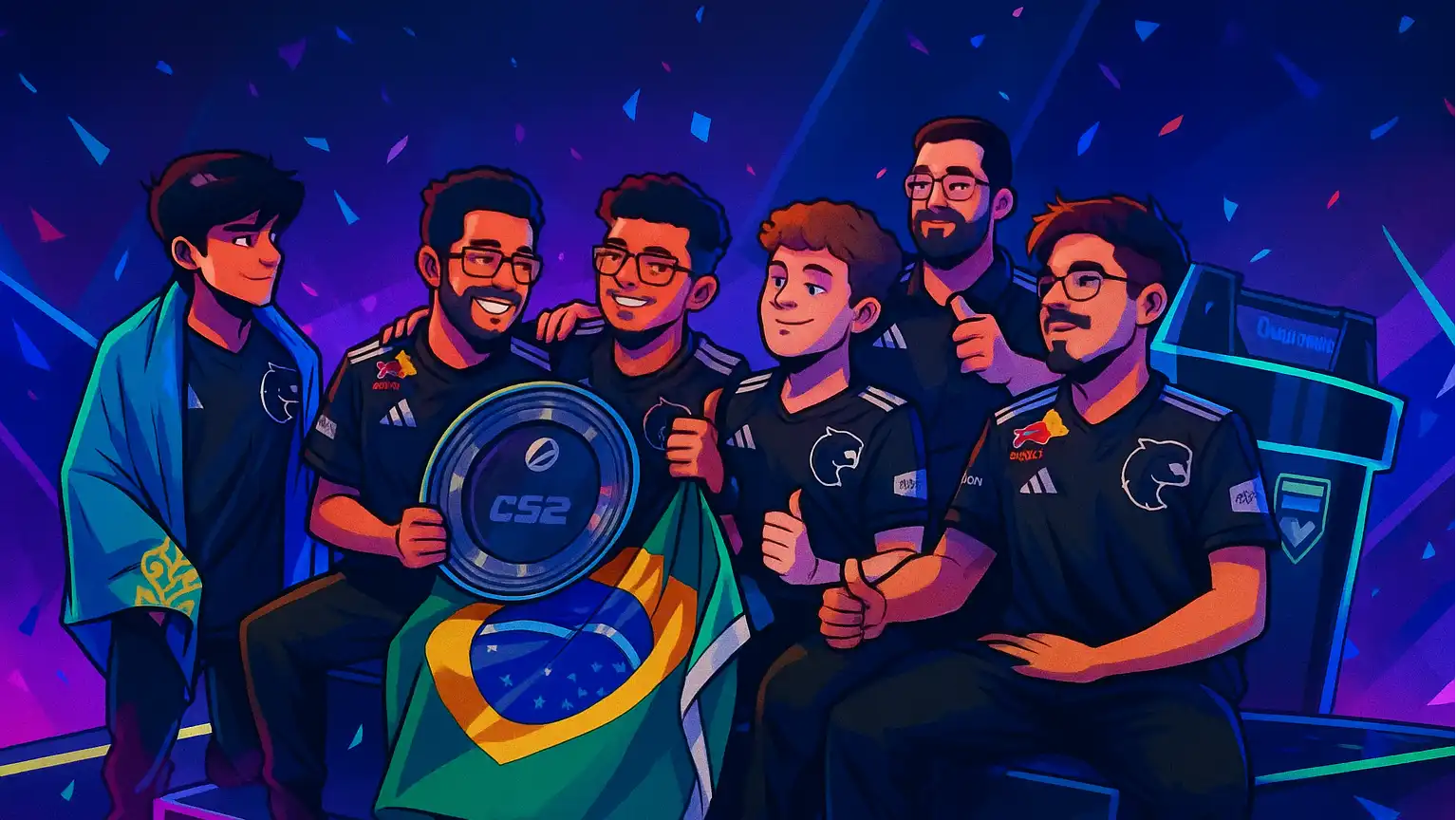 Falcons & FURIA top groups in Hong Kong to secure semi-final berths