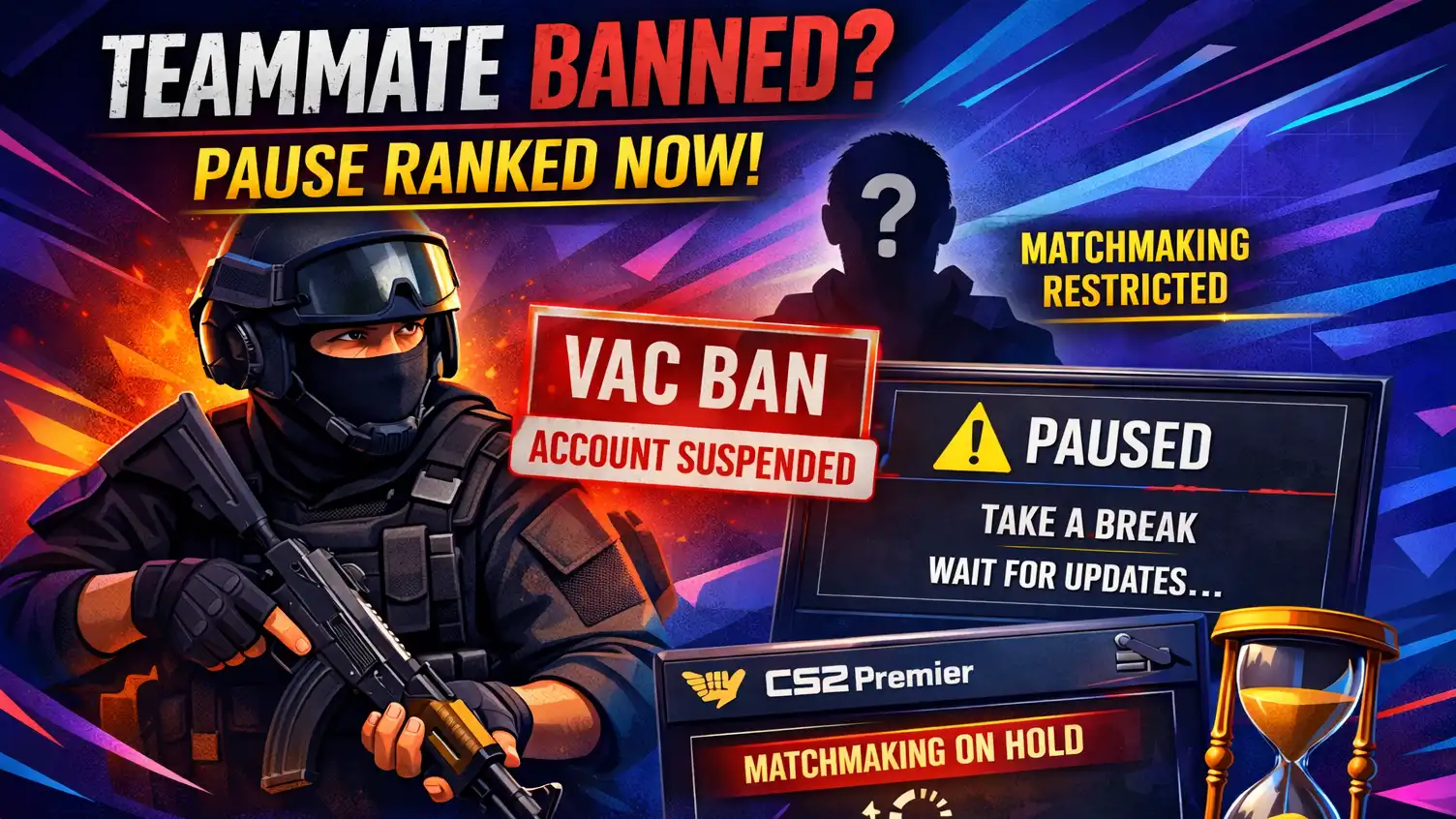 CS2 Players Urged to Pause Ranked After Teammate Ban — What It Means ...