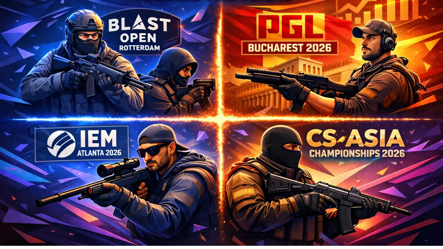 February VRS Invites Explained: How BLAST Open Rotterdam, PGL Bucharest ...